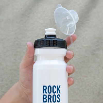4. Rockbros 600 ml Fahrradflasche – Weiß