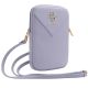 Guess Zip Triangle 4G-Tasche - Lila
