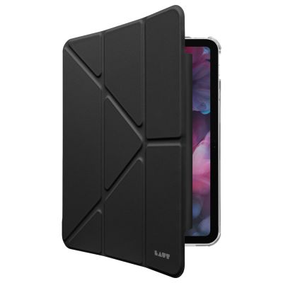 Laut Huex Folio-Hülle mit Apple Pencil-Halterung für iPad Air 11" (2024/2025), iPad Pro 11" 1/2/3/4G und iPad Air 10,9" 4/5G – Schwarz
