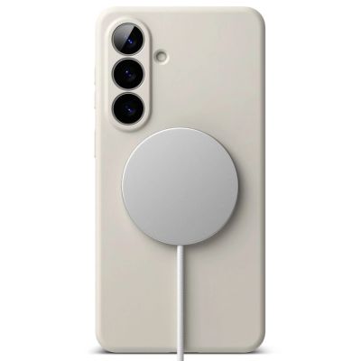 4. Ringke Silikon MagSafe Hülle für Samsung Galaxy S26+ - Beige