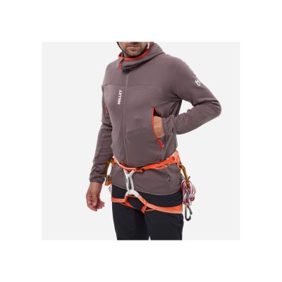 6. MILLET Fusion Grid Hoodie M Lila Pflaume