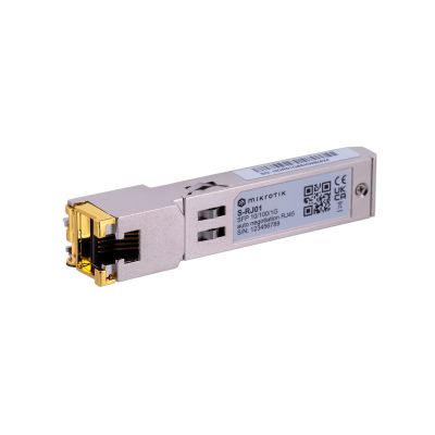 Mikrotik S-RJ01 SFP-Einsatz 1,25 Gbit/s RJ45 100 m