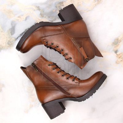 6. Potocki W WOL177B Plateau-Stiefeletten in Kamel