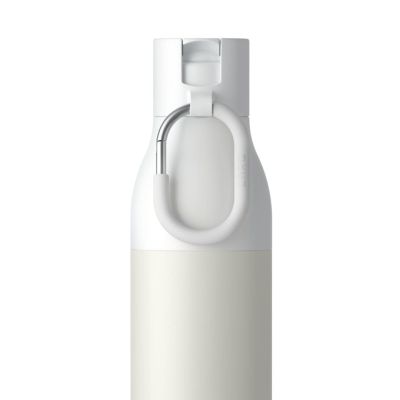 5. LARQ BFDGW074A Trinkflasche für den täglichen Gebrauch, Fitness und Wandern, 670 ml, Edelstahl, Weiß