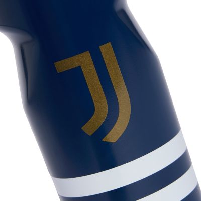 3. adidas Juventus Trinkflasche Marineblau, Weiß und Gold KR4599