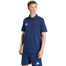 Herren adidas Entrada 26 Polo T-Shirt Marineblau JZ6663