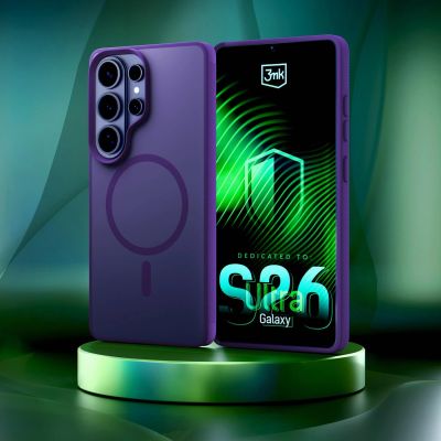 36. 3mk Smoke MagCase für Samsung Galaxy S26 Ultra – Lila