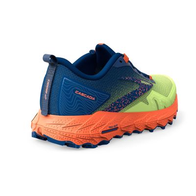 2. Cascadia 17 Herren Trailrunningschuhe grün gebraucht
