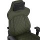 3. Corsair TC500 LUXE Gaming-Stuhl mit gepolsterter Sitzfläche, Grün