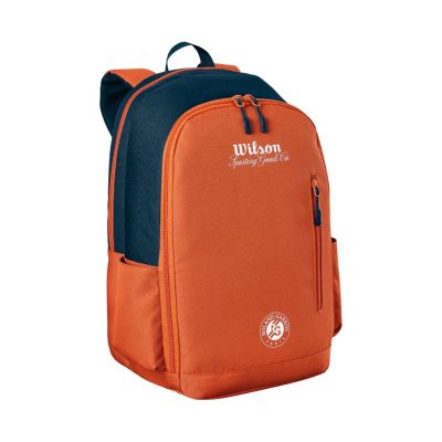 Wilson Roland Garros 2026 Team-Rucksack Orange-Marineblau WR8053501001