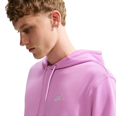 5. Nike Club FT PO Hoodie Herren-Sweatshirt, pink FN3866 503