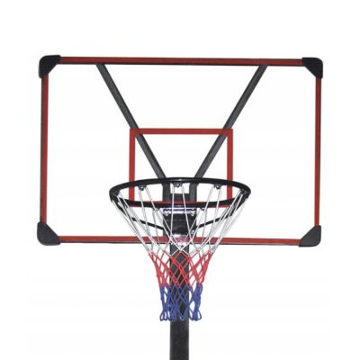 2. Basketballkorb-Set mit mobilem, höhenverstellbarem Ständer Lean 225–305 cm