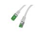 2. LANBERG PATCHCORD S/FTP CAT.7 LSZH CU 2M GRAU FLUKE PASSED PCF7-10CU-0200-S
