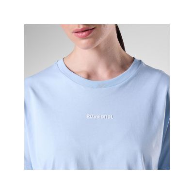 3. ROSSIGNOL Damen-T-Shirt mit Wasserfall-Grafik, Blau