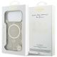 8. Guess IML Peony Dot MagSafe Hülle für iPhone 17 Pro Max – Beige