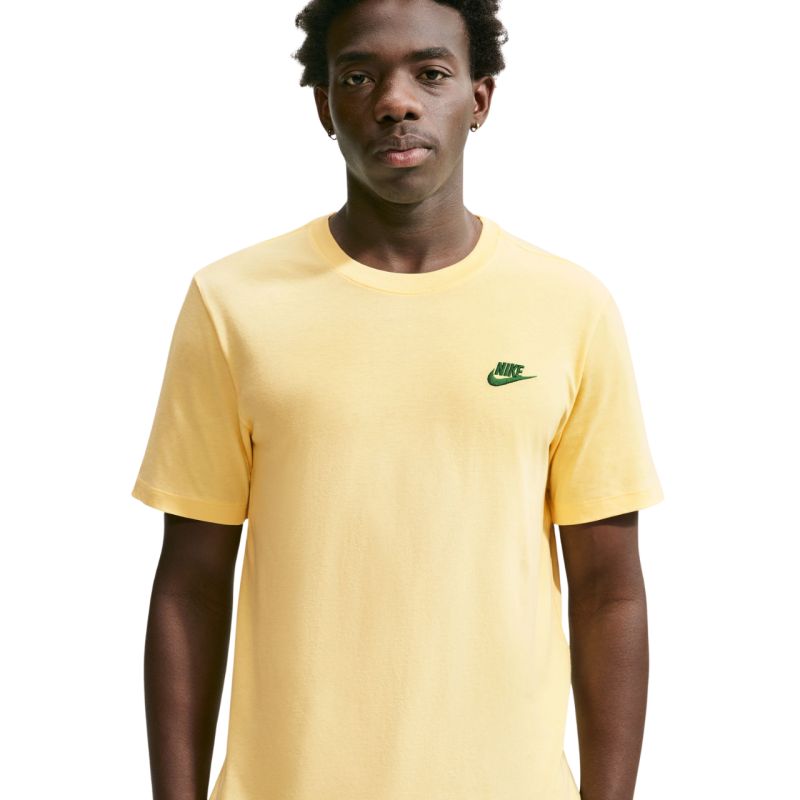 3. Nike Club T-Shirt für Herren, Gelb, AR4997 723