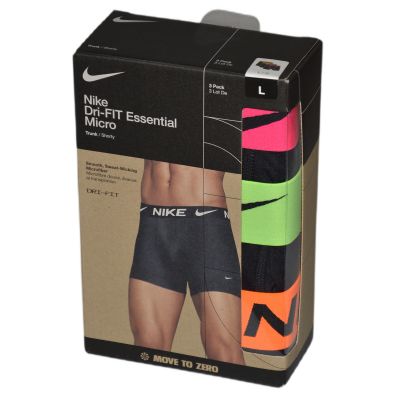 2. Nike Herren-Boxershorts, 3er-Pack, SCHWARZ - 0000KE1156-BAV