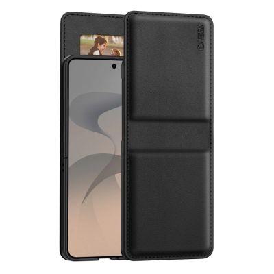 2. Tech-Protect Brieftaschenhülle für Samsung Galaxy Z Flip 8 - Schwarz