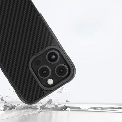 9. AmazingThing Titan Max Case mit 1500D Aramidfasern für iPhone 16 Pro - Schwarz