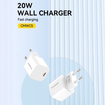 5. Wozinsky CMWCS USB-C PD 20W Wandladegerät - Weiß