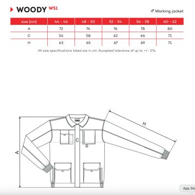 5. Rimeck Woody M MLI-W5194 Ebenholzgraue Jacke