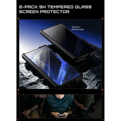 8. Supcase UB Aero MagSafe 2er-Set Schutzhülle für Samsung Galaxy Z Fold 8 Ultra – Schwarz