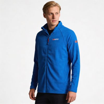 6. Geographical Norway Tug FZ DB 224 M Sweatshirt WX2974H/GN-Royal Blue