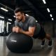 8. VIRTUFIT ANTI-BURST PRO GYMNASTIKBALL MIT PUMPE GRAU 65 CM