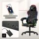 7. Huzaro Force 2.7 RGB Schwarzer Gaming-Stuhl
