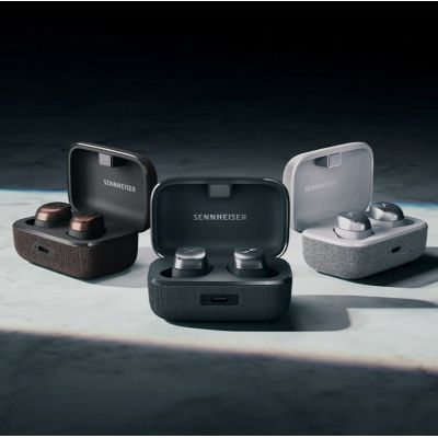 8. SENNHEISER MOMENTUM TRUE WIRELESS 4 Kopfhörer - SCHWARZ-KUPFER
