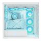 4. Arctic Xtender Weiß Transparentes Glasfenster mit GPU-Halterung
