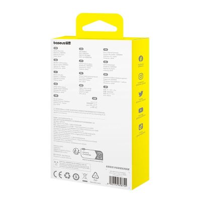 6. Baseus Gem USB-C-Kabel 100W 2m (Schwarz)