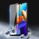 4. Dux Ducis 9D gehärtetes Glas Vivo Y35 / Vivo Y22 / Vivo Y22s 9H gehärtetes Glas mit schwarzem Rahmen