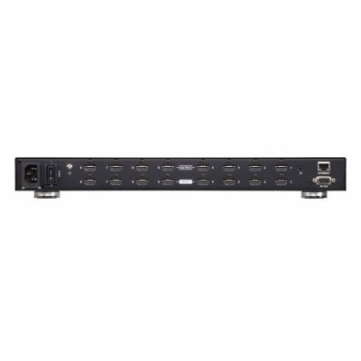 2. ATEN VM0808HB-AT-G Matrix-Switch AV-Matrix-Switcher mit integriertem Display 38,1 W