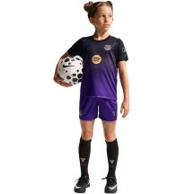 Nike FC Barcelona Stadion Auswärtstrikot 2026/27 Kinder-Fußballtrikot Lila-Schwarz II1649 505