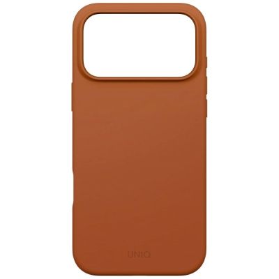 3. Uniq Lino Hülle für iPhone 17 Pro Max Magclick Charging - Orange