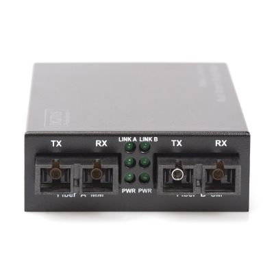 4. Digitus SC/SC Fast Ethernet Multimode/Singlemode Medienkonverter