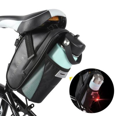 10. Wozinsky Fahrradsatteltasche 1,5 l Schwarz (WBB20BK)