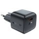 4. Acefast A77 Mini PD 30W GaN USB-C Wandladegerät – Schwarz