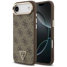 Guess 4G Triangle Logo MagSafe Case für iPhone Air Braun - Gold