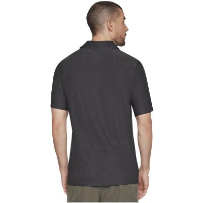 2. Skechers Go Dri All Day Polo MTO78-BKCC Grau M