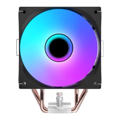 12. RAMPAGE CPU-KÜHLER OCTAGON B70 120 MM ARGB TEMPERATURANZEIGE SCHWARZ