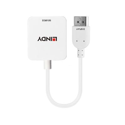 2. Lindy 38146 HDMI Typ A (Standard) DisplayPort Kabeladapter Weiß