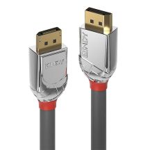 Lindy 36303 DisplayPort-Kabel 3 m Chrom, Grau