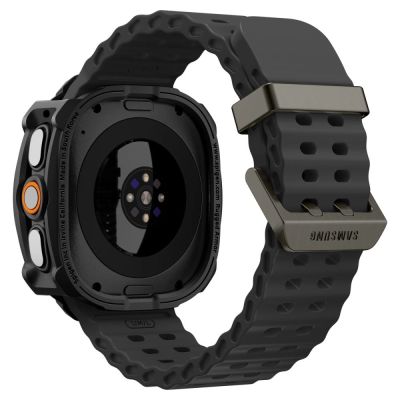 5. Spigen Rugged Armor Schutzhülle für Samsung Galaxy Watch Ultra 47 mm – Mattschwarz