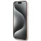 5. Karl Lagerfeld Silikon Choupette Metall Pin Hülle für iPhone 15 Plus / 14 Plus – Rosa