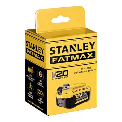 6. Stanley FATMAX SFMCB204 18V v20 4,0Ah Akku
