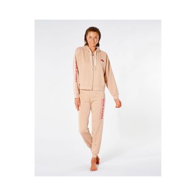 7. RIP CURL Wave Shapers Zip Through Sweatshirt - Beige