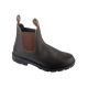 Blundstone Stiefel mit elastischen Seiten 500-BROWN Braun 36