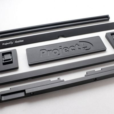 6. Ducky Outlaw 65 Tastatur Universal USB Schwarz